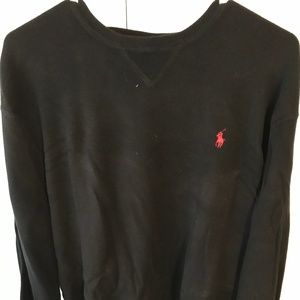 Ralph Lauren Polo Crewneck Sweater - Black